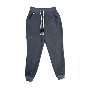 FIGS Technical Collection Jogger Scrub Work Pants Comfortable Black Size XS/P